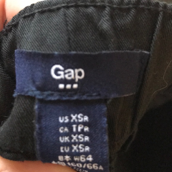 Black flowy sinched pants - Picture 3 of 3